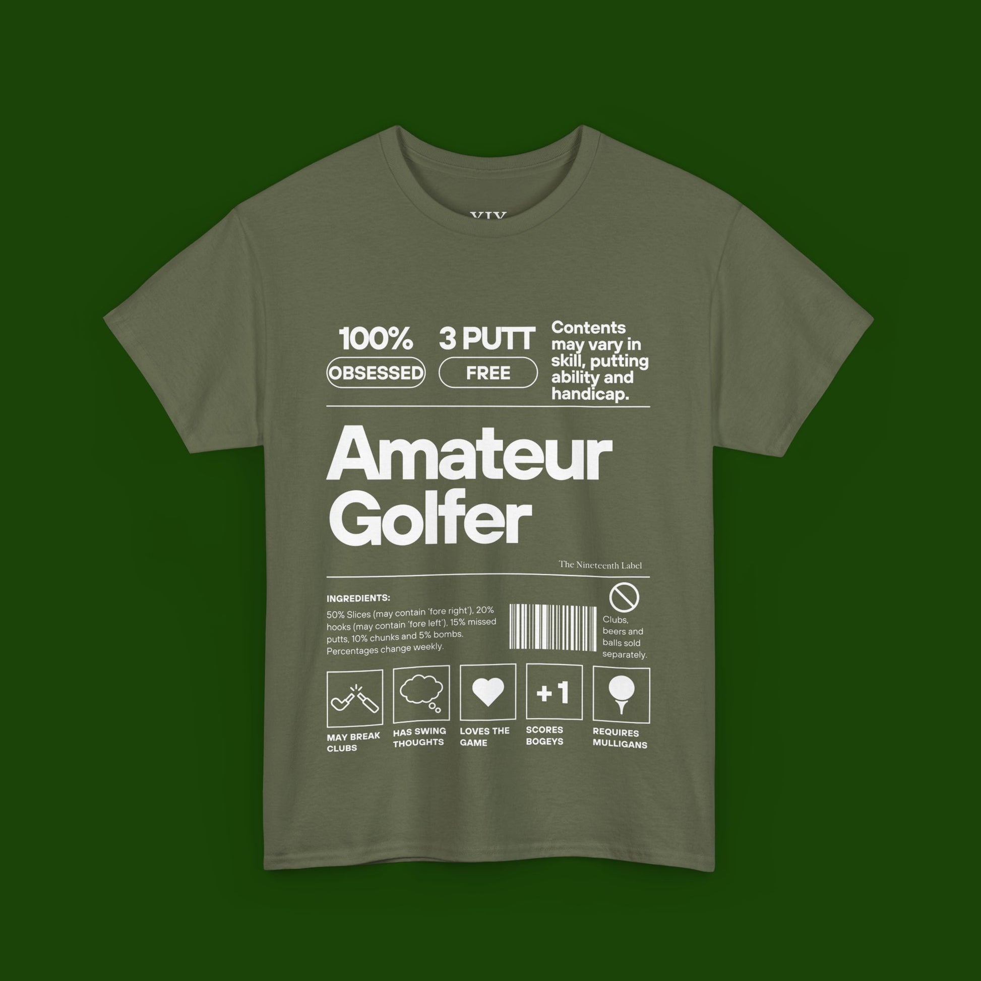 Amateur Golfer Tee