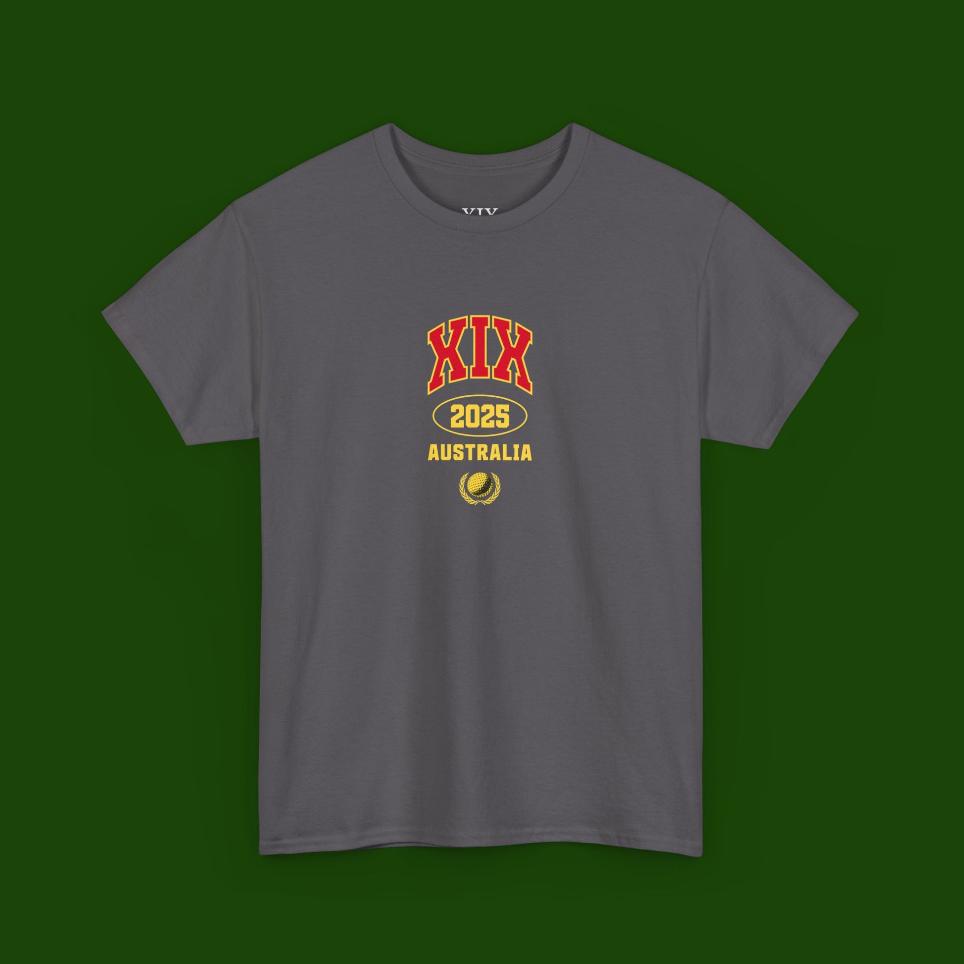 Red and Gold Graphic Tee