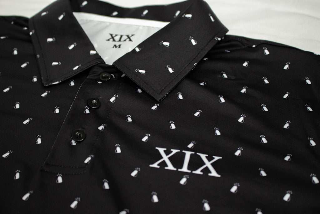 Black Club Polo