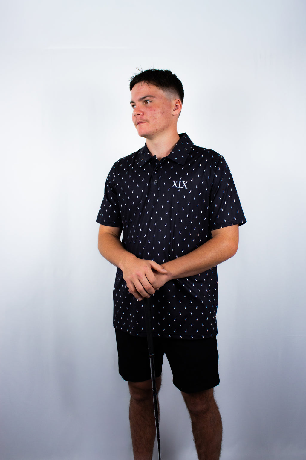 Black Club Polo